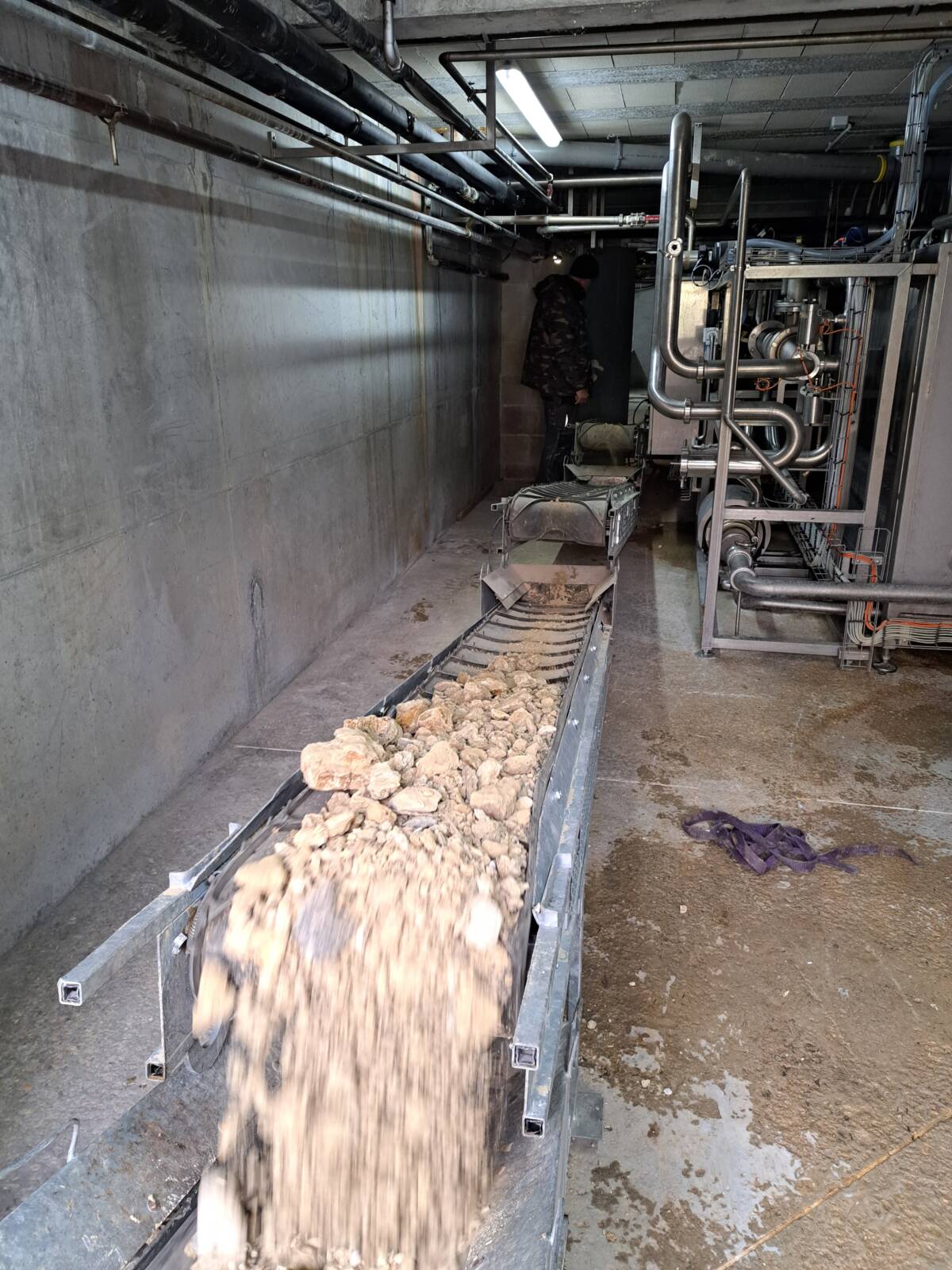 Travaux de terrassement en Vide Sanitaire Fromagerie de Noël Cerneux &#8211; (Doubs) Mulhouse 5